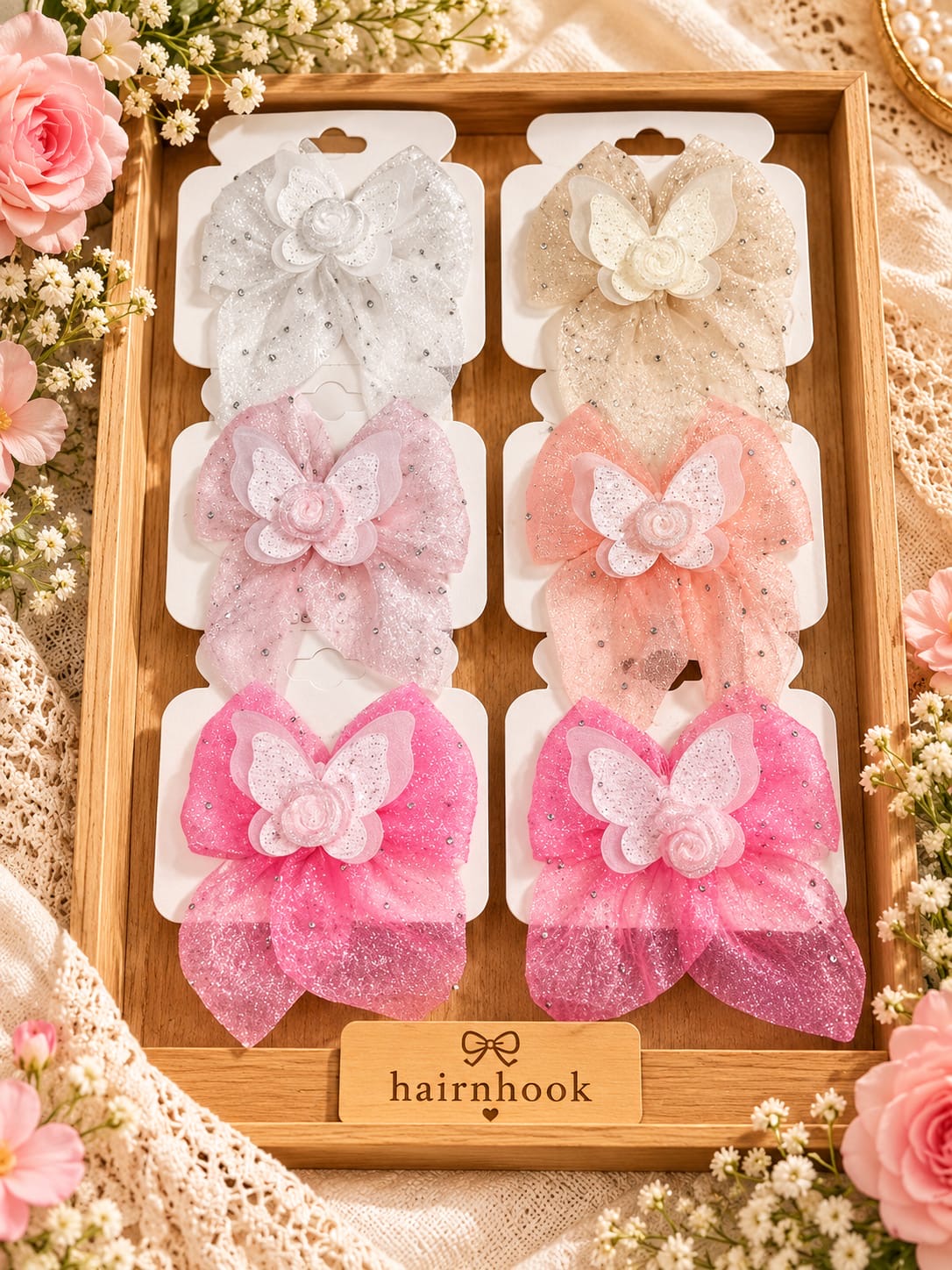 Korean pins for kids(pack of 12)