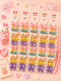 Korean premium hair clip for kids (pack of 10 pair in per strip)