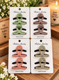 Korean 2 piece combo clutchers (pack of 12 sets)