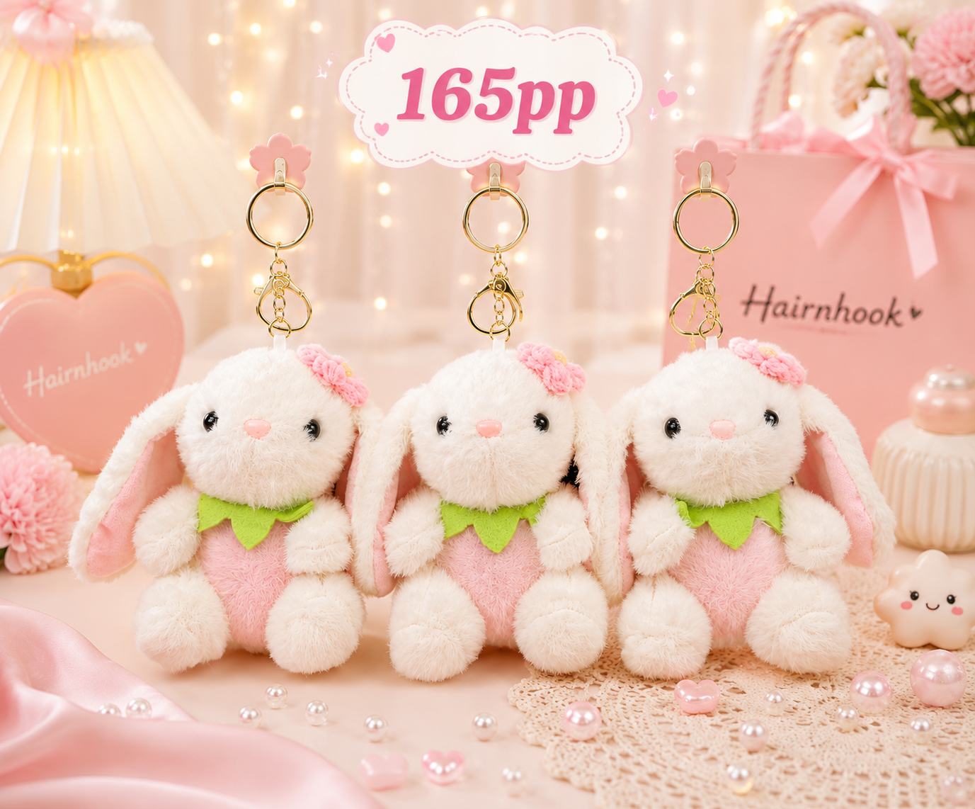 Plushies soft toy keychain ( pack of 6)
