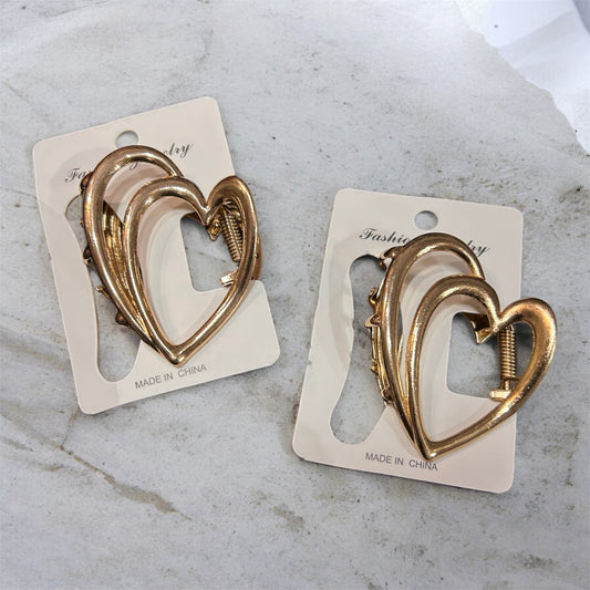 Korean Style  Hair Claw Clips – 5( pack of 12)