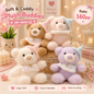 Premium plushies keychain (pack of 6)