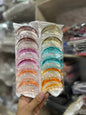 Korean premium hair claw clip (pack of 12)