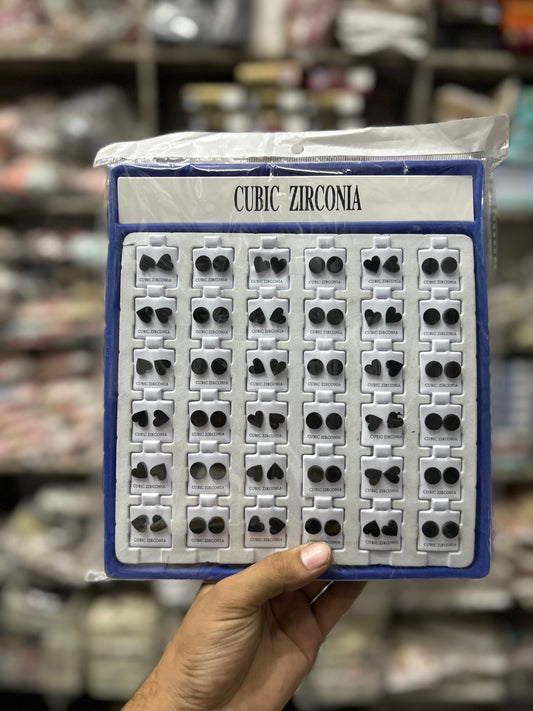 Korean studs combo (pack of 36 piece)