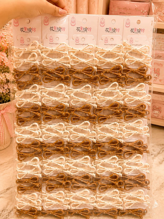 Korean cute hair pin for kids(pack of 10 pair in one strip)