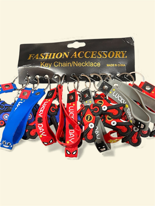 PVC Cartoon Keychains Wholesale |(pack of 12)