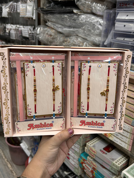 Premium Rakhi brother and bhabhi (pack of 12)