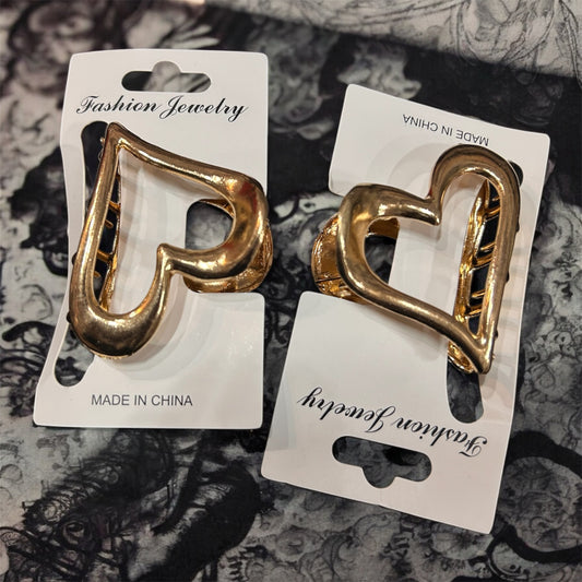 Korean Style  Hair Claw Clips – 4( pack of 12)