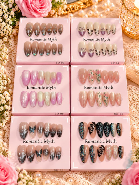 Premium press on nails (pack of 12)
