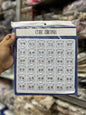 Korean studs combo (pack of 36 piece)