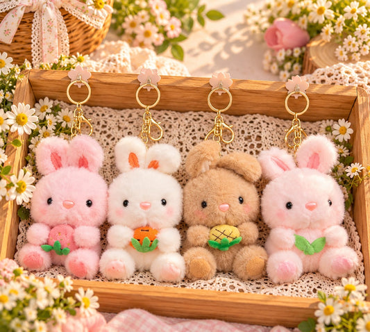 Premium plushies soft toy keychain ( pack of 6)