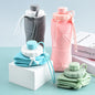 Premium Foldable Silicone Water Bottle with Strap | Reusable Travel Water Bottle(pack of 6)