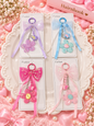 Korean premium bag charms +phone charms (pack of 12)