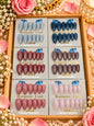 Premium press on nails (pack of 12)