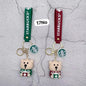 Pvc rubber keychain chain ( pack of 12)