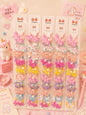 Korean premium hair rubber band for kids (pack of 10 pair in per strip)