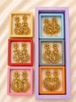 Indian style earrings for woman (pack of 6)