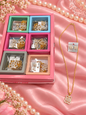 Premium locket chain (pack of 12)