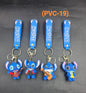 Pvc rubber keychain chain ( pack of 12)