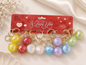 Korean apple keychain (pack of 12)