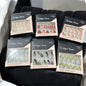 Premium Press-On Nails with printed nails ( pack of 12 sets)