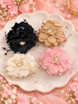 Korean big size bow cluchter(pack of 12)