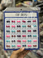 Korean tops studs (pack of 36 piece)