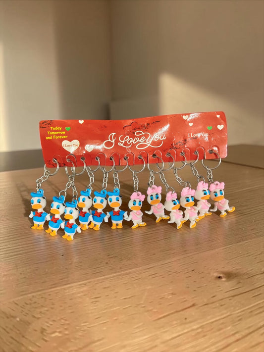 Pvc rubber keychain small size (pack of 12)