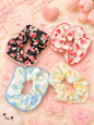 Korean scrunchies ❤️🌸🎀(pack of 12)
