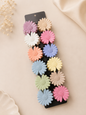 Premium flower hair claw ( pack of 12)