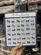 Korean studs tops (pack of 36 piece)