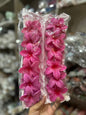 Pink Hawaiian Flower Hair Claw Clips Set for Women & Girls | Trendy Floral Hair Accessories(pack of 12)Indian quality