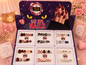 ✨ Hana Jewel Cat Eye Press-On Nails ✨( pack of 12 set)