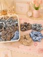 Premium quality scrunchies (pack of 12)
