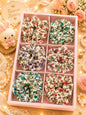 Korean box scrunchie (pack of 12)