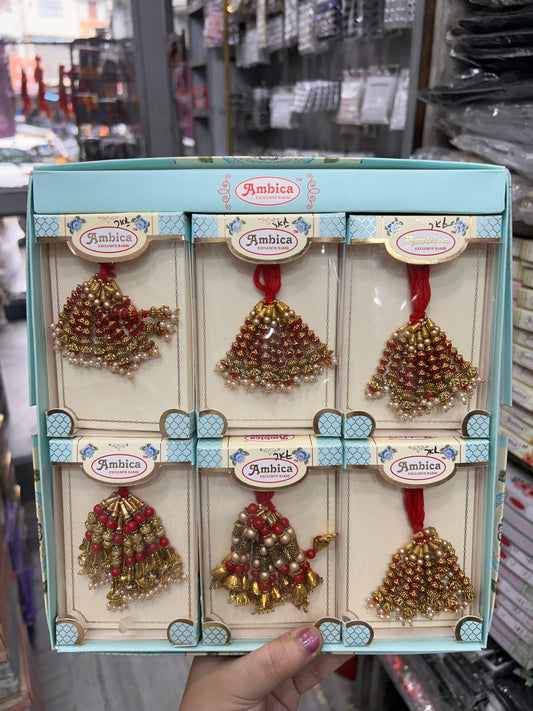 Premium lumba rakhi for bhabhi (pack of 12 lumba)