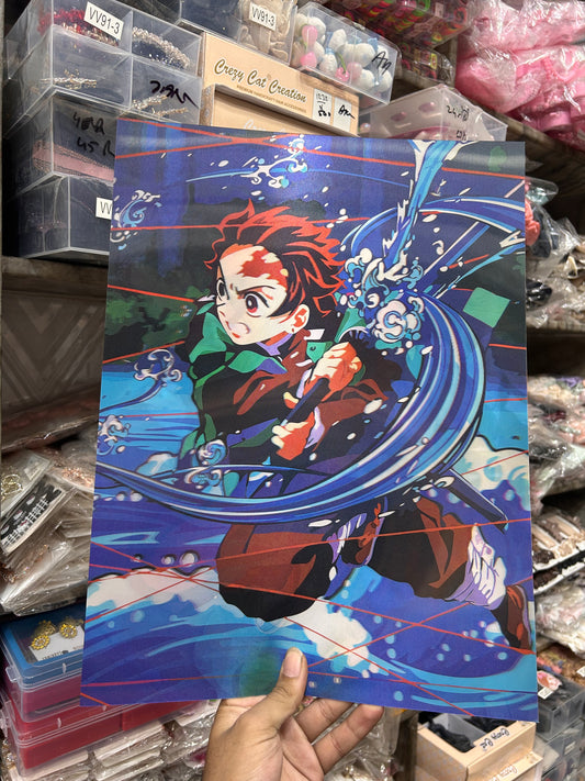 3D Lenticular Poster(pack of 3)