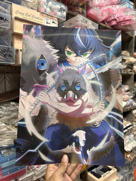3D Lenticular Poster(pack of 3)