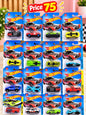 Hot wheels car set (pack of 12 mix design)