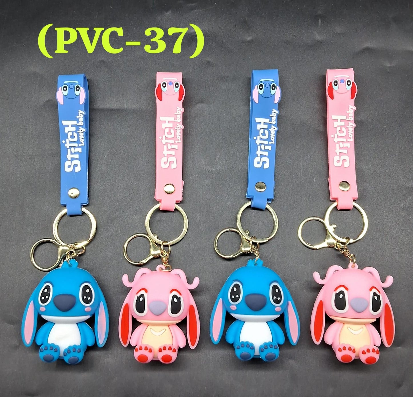 Pvc rubber Keychain ( pack of 12)