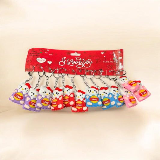 Cute Cartoon Keychains( pack of 12)