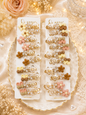 Korean Hair accessories ( pack of 12 pair)