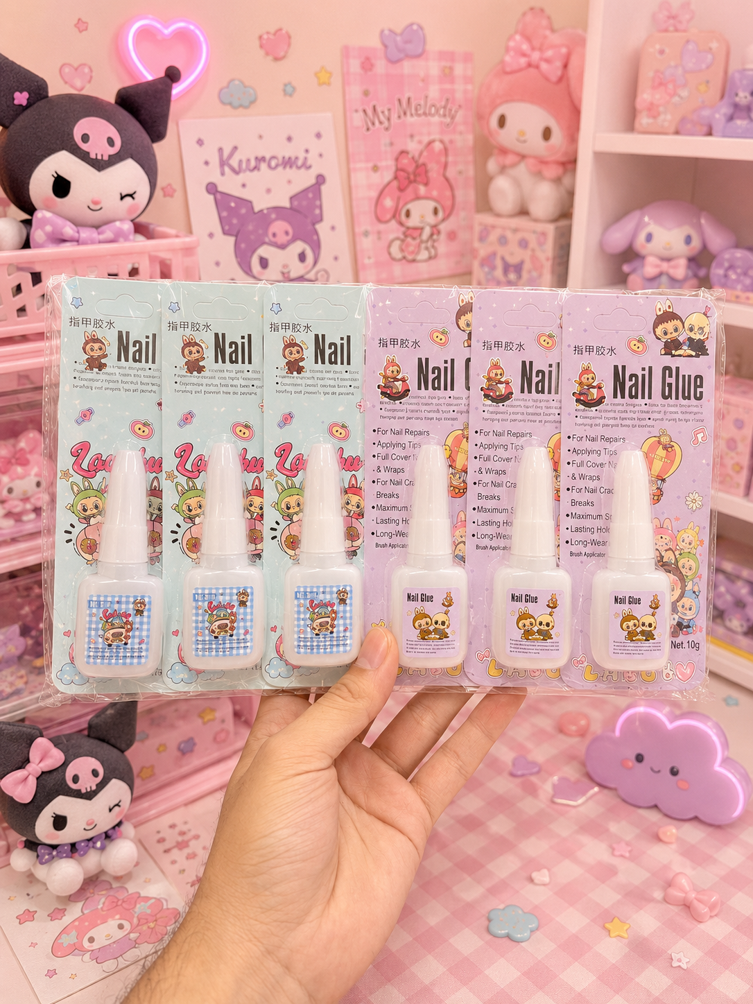 Nail glue  ( pack of 12)
