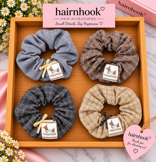 Premium korean high end scrunchies (pack of 10 pieces)