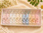 Korean big size leidona banana clips( pack of 12)