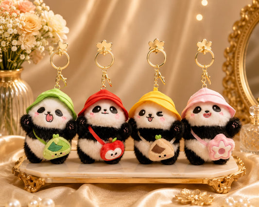 Plushies keychain ( pack of 6)