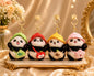 Plushies keychain ( pack of 6)