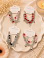 Cartier brand multi layered korean girls bracelet ( pack of 12)