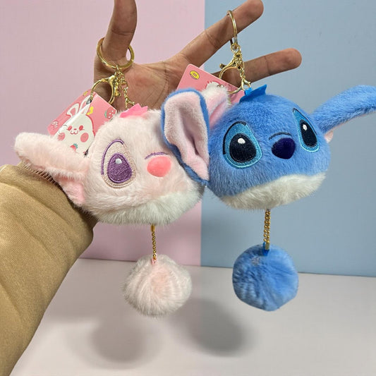 Bag charms hanging stitch plushies (pack of 6)