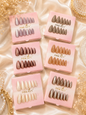 Cat eye nail premium quality ( pack of 12 sets)